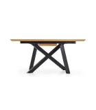 FOLDING TABLE CAPITAL, GOLDEN OAK / BLACK order